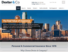 Tablet Screenshot of dextercompany.net